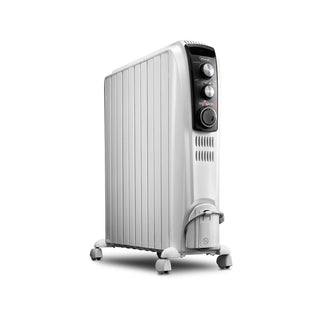 DeLonghi Dragon 2.5kW Oil Filled Radiator White TRD41025T - Return Unit