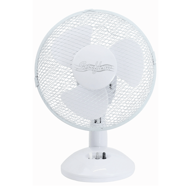 Stirflow 22W 2 Speed 9-inch Desk Fan - White - SFG9D - Return Unit, Image 1 of 1