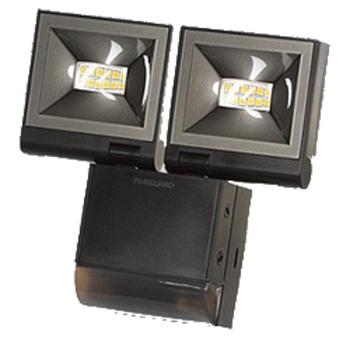 Timeguard Black Twin 10W 200 Range LED PIR Floodlight Cool White - LED200PIRBE - Return Unit, Image 1 of 1