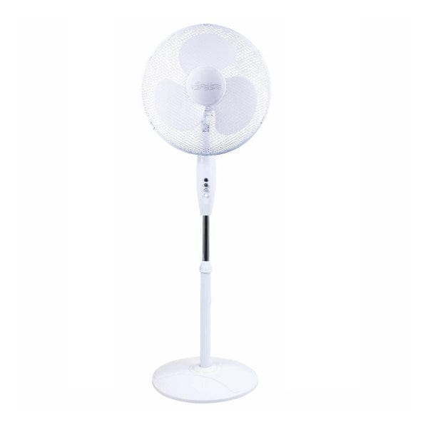 Stirflow 45W 3 Speed 16-inch Pedestal Fan - White - SFGP16D - Return Unit, Image 1 of 1