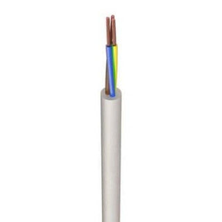 Jaylow 3183Y 0.75mm² 3 Core Flex White 25m Drum - 3183Y0.75WH-25