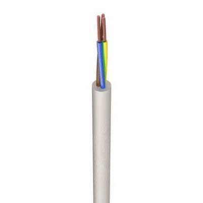 Jaylow 3183Y 1.5mm² 3 Core Flex White 25m Drum - 3183Y1.5WH-25, Image 1 of 1