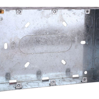 Deta 42mm 9/12 Gang Metal Back Box - DB172