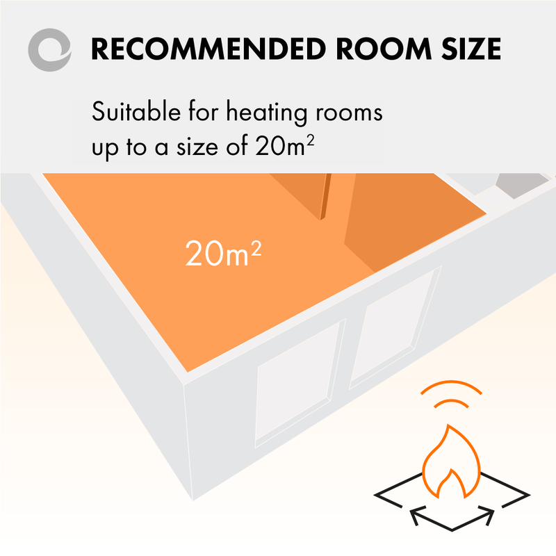 Devola Haslemere 2kW Optiflame Effect Electric Fireplace Suite – DVWF201GW - Return Unit, Image 6 of 10