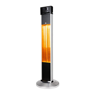 Devola Master 2kW Freestanding Patio Heater with Remote Control -  DVXSPH20FSB - Return Unit