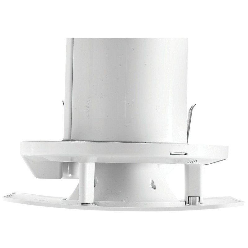 Xpelair C4TSR 7W 4"/100mm Bathroom Extractor Fan Combined With Square / Round Baffle-Front With Timer - 078346 - Return Unit, Image 5 of 6