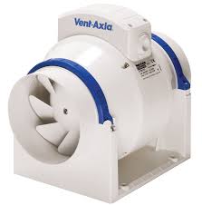Vent-Axia ACM150T Inline Mixed Flow Fan - 17106020 - Return Unit, Image 1 of 1