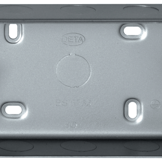 Deta Metal Clad 3/4 Gang Surface Grid Box 42mm - M1229