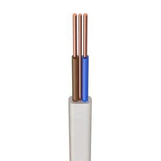 Jaylow 6242B 2.5mm² 2-Core Twin and Earth White 50m Drum - 6242B2.5WH-50