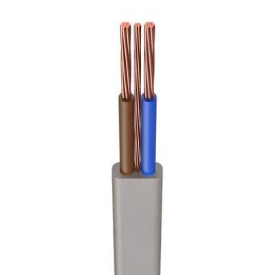 Jaylow 6242Y 6.0mm² 2-Core Twin and Earth Cable Grey 100m Drum - 6242Y6.0GR-100, Image 1 of 1