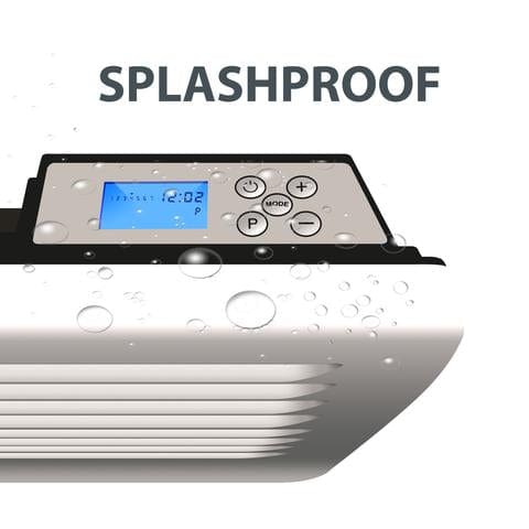 Devola Classic 1.5kw Panel Heater With 24hr Timer - DVC1500W - Return Unit, Image 3 of 8