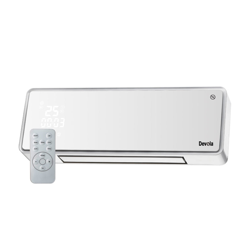 Devola 2kW Air Curtain White - DVSH20GW - Return Unit, Image 2 of 10