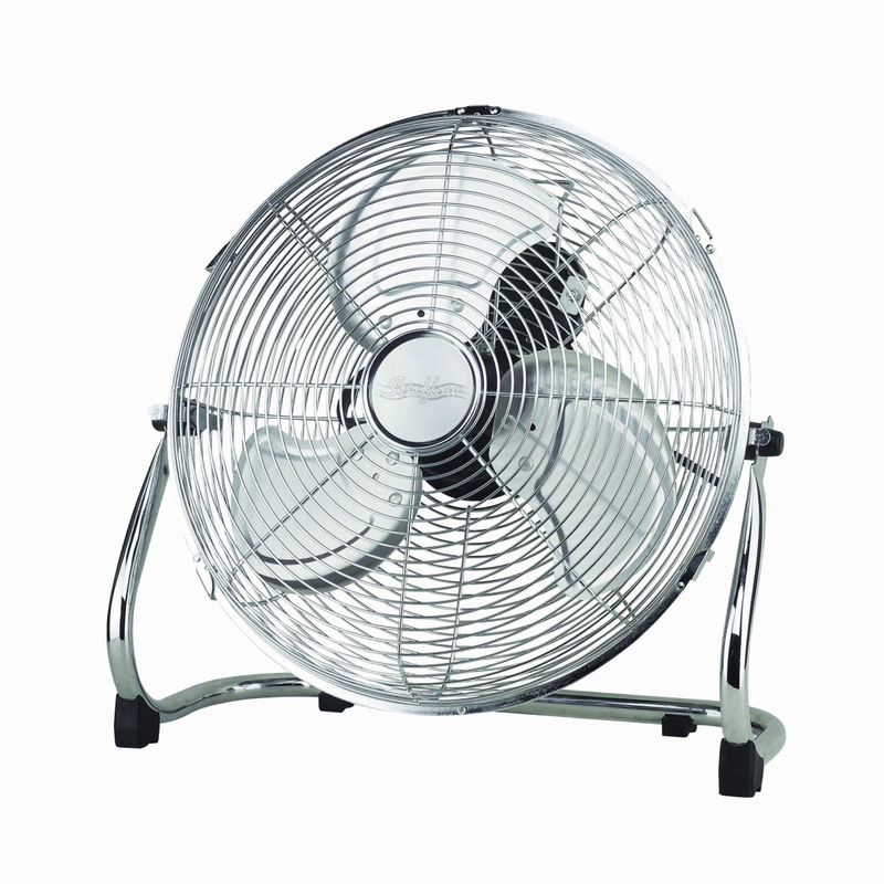 Stirflow 100W 3 Speed 18-inch 3 Speed Floor Fan - Silver - SPF18D - Return Unit, Image 1 of 1