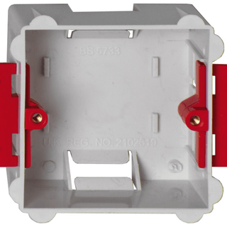Deta 1 Gang 35mm Flush Fit Dry Lining Box - DB2547