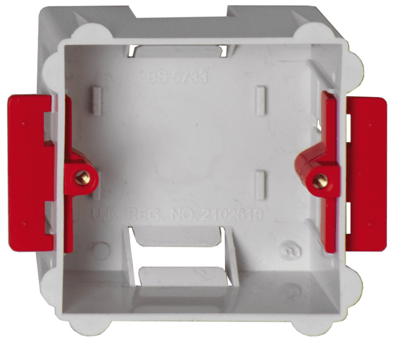 Deta 1 Gang 35mm Flush Fit Dry Lining Box - DB2547, Image 1 of 1