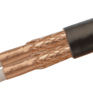 Deta Shotgun (Dual) DT100 Satellite Coax Cable 100m - Black - DT536BK