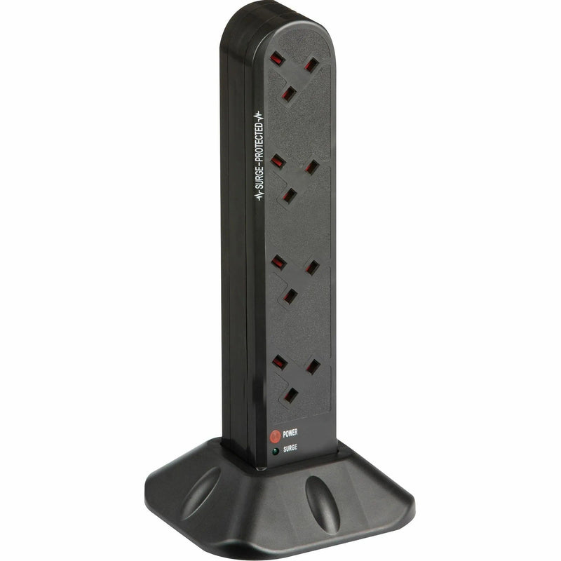 Knightsbridge 8G 2M Surge Protected Tower - 8GTOWER, Image 1 of 1