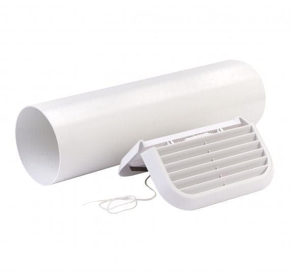 Xpelair The Simply Silent Contour Wall Kit Square White - 92992AW - Return Unit, Image 1 of 1