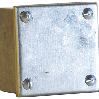 Deta TTE Galvanised Adapater Box c/w Knockouts ( 150x150x75 ) - DT501663G