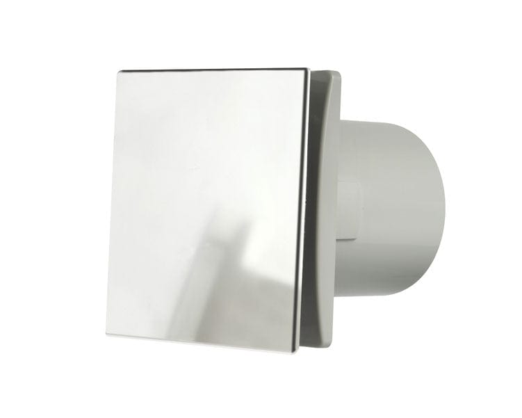 Manrose DECO150TC 150mm (6inch.) Bathroom Extractror Fan with Integral Timer & Aluminium Front Cover - Return Unit, Image 1 of 1