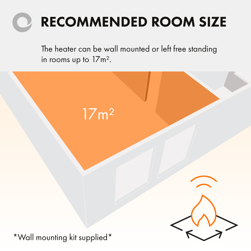 Devola Eco 1.5kW Panel Heater With 24hr/7 Day Timer - DVNDM15 - Return Unit, Image 6 of 7