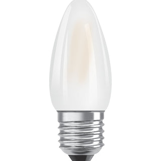 Ledvance 4.8W Dimmable Frosted Filament Candle E27, Very Warm White - 435025