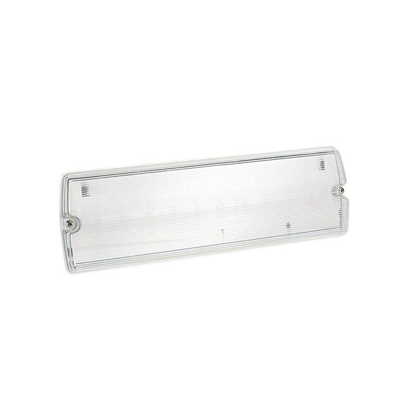 Bell 3.3W Spectrum LED Emergency Bulkhead IP65 Maintained Includes set of 4 New Legends - BL09040, Image 1 of 1