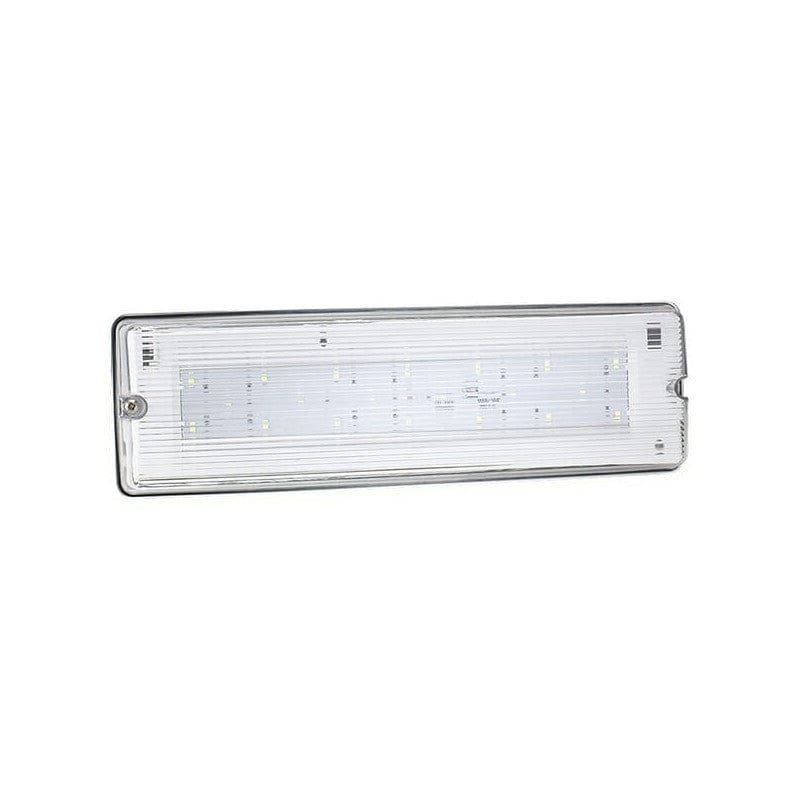 Bell Lighting 7W Spectrum LED Emergency Bulkhead IP65 Maintained 4 Legends - BL09044, Image 1 of 1