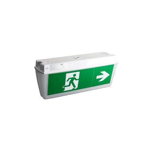 Bell Lighting Triangular Exit Blade Cover for Emergency Bulkhead (inc 2 Exit Signs) - BL09046, Image 1 of 1