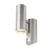 Forum Islay Up/Down GU10 Wall Light with PIR - Stainless Steel - CZ-29319-SST