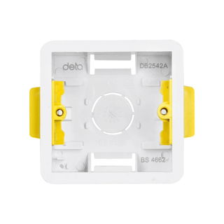 Deta 1 Gang 46mm Dry Lining Box - DB2542