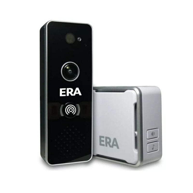 ERA DoorCam Smart Video Doorbell with Power Supply - Black  - DOORCAMBPS, Image 1 of 1
