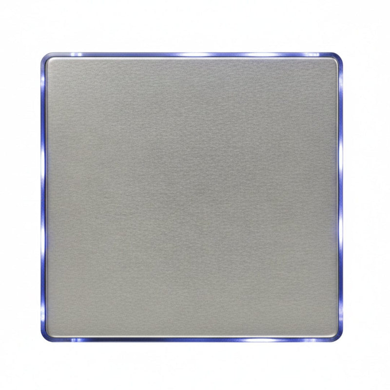 Knightsbridge 100mm/4 inch LED Backlit Extractor Fan with Humidistat and Overrun Timer - Black and Stainless Steel - EX004H, Image 3 of 3