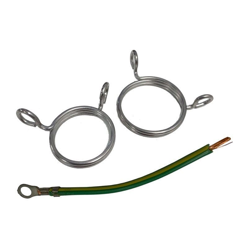 Wiska COMBI Earthing Springs c/w Earth Leads & Screws Steel - E-SPRING ...