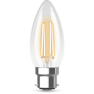 Kosnic 4.2W Dimmable Clear Filament Candle B22 2700K - FC4.2D-BC27