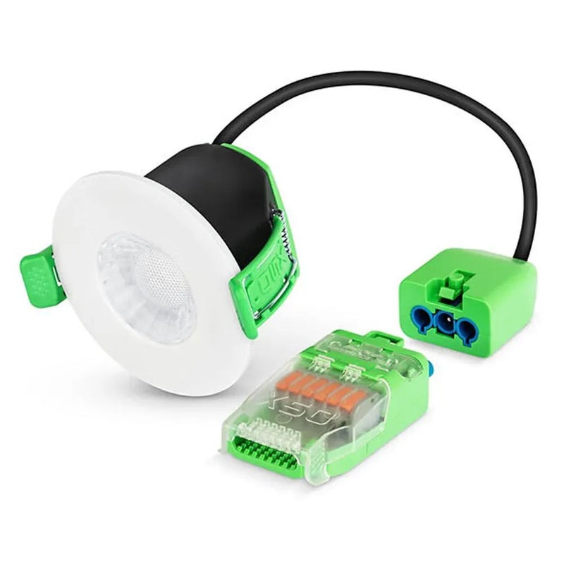 JCC X50 Fire rated downlight 3W/5W IP20 3000/4000/5700K 400/650 lms White (10 pack) - JC1101/WH10, Image 2 of 5