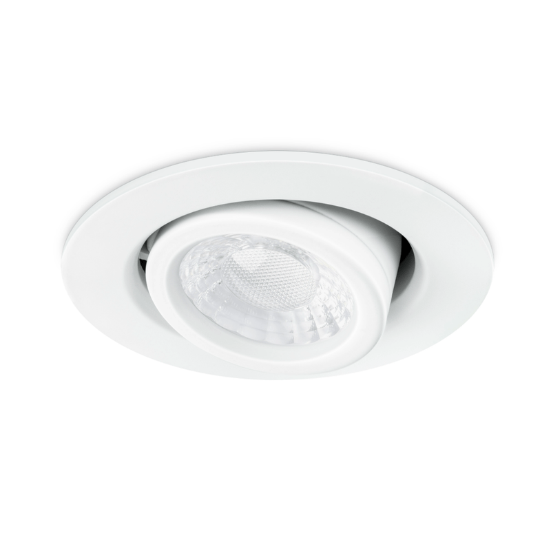 JCC X50 Fire rated downlight Tilt 3W/5W IP20 3000/4000/5700K 400/650 lms White - JC1102/WH, Image 1 of 1