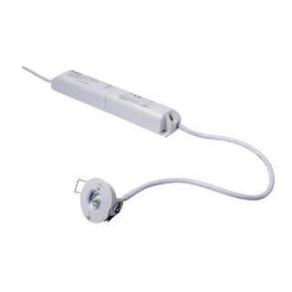 Robus Desmond 1.5W Non-Maintained 40mm Emergency LED Downlight LifePO4 Battery Open White - RDD1P5LO-01