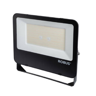 Robus Selest  200W Floodlight IP65 CCT3 C/W 1m Flex Black - RST200CCT3-04