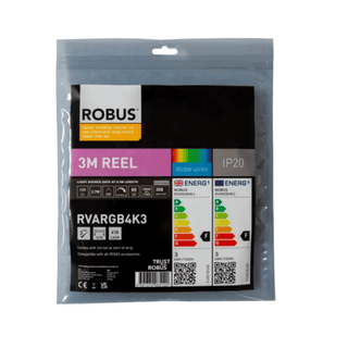 Robus Vegas 14W/m 3m LED Striplight IP20, RGB / 4000K - RVARGB4K3