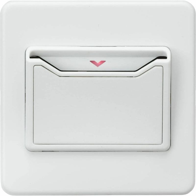 Knightsbridge 32A 1G Key Card Switch - matt white - SFCARDMW, Image 1 of 1