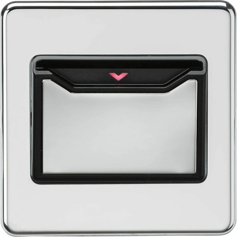 Knightsbridge 32A 1G Key Card Switch - polished chrome - SFCARDPC, Image 1 of 1