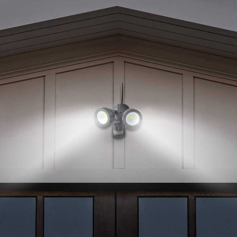 ENERJ Smart 1080p LED Floodlight Camera Wired, Black - SHA5209, Image 5 of 6