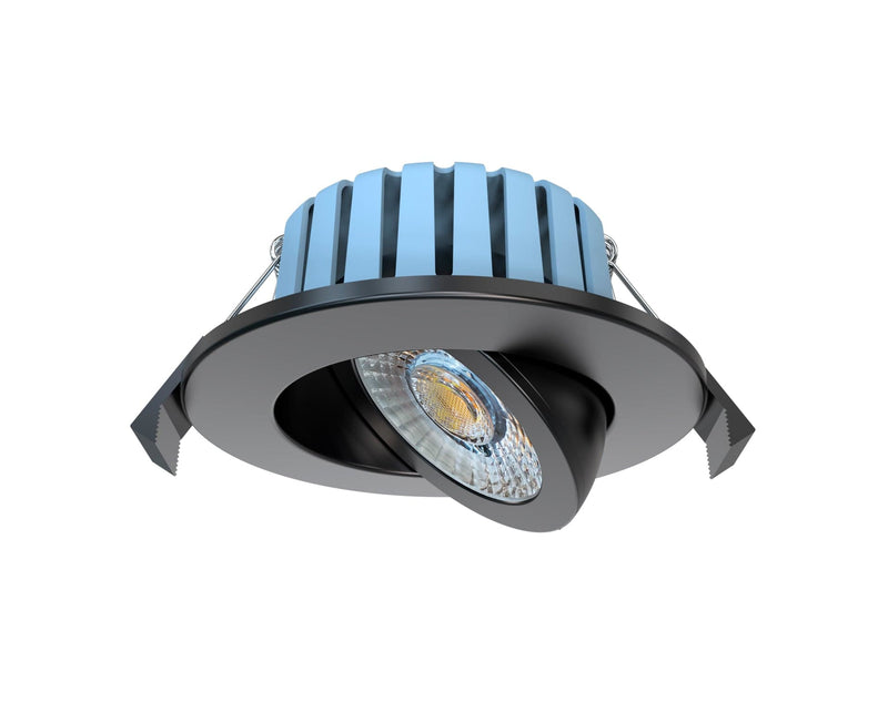 Forum Eden 7W 360 CCT Dimmable Downlight IP65 3000/4000/6000 - Black - SPA-41111-BLK, Image 1 of 1
