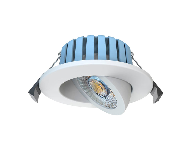 Forum Eden 7W 360 CCT Dimmable Downlight IP65 3000/4000/6000 - White - SPA-41111-WHT, Image 1 of 1
