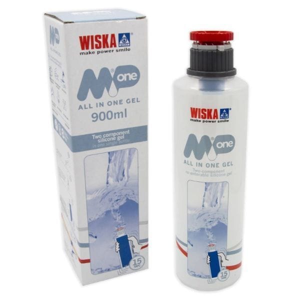 Wiska One Gel Blue Two Component Silicone Gel For Electrical Insulation & Filling 900ml - MP109, Image 1 of 1