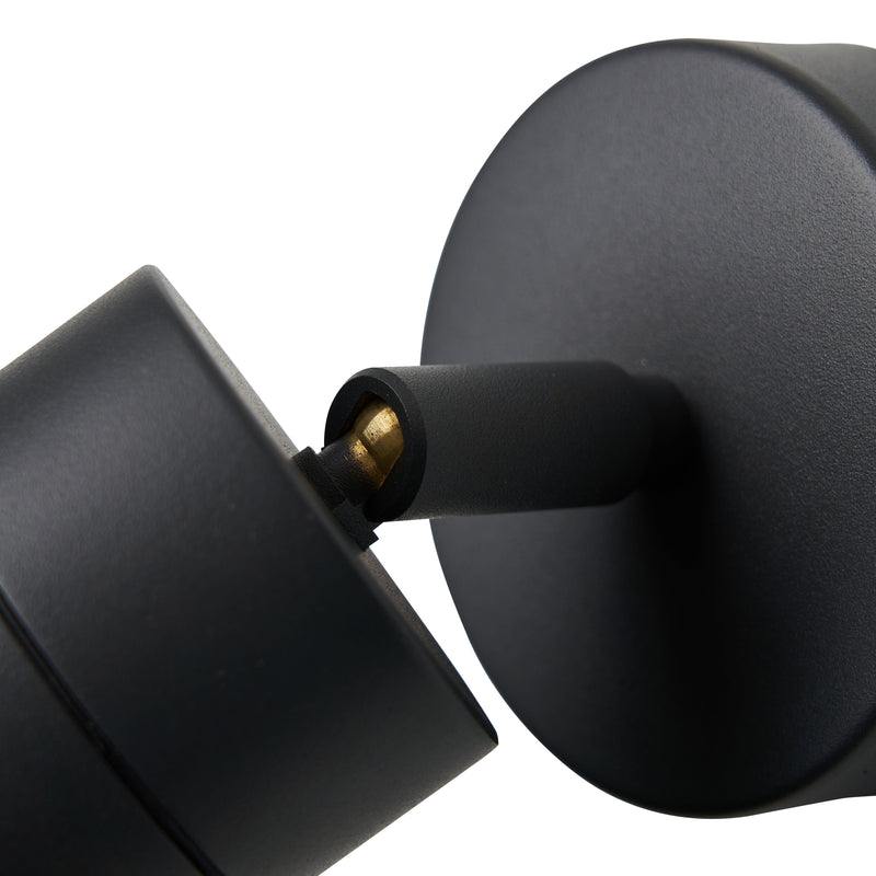 Forum Leto Adjustable Single GU10 Spotlight IP44 - Anthracite - ZN-26536-ANTH, Image 4 of 8