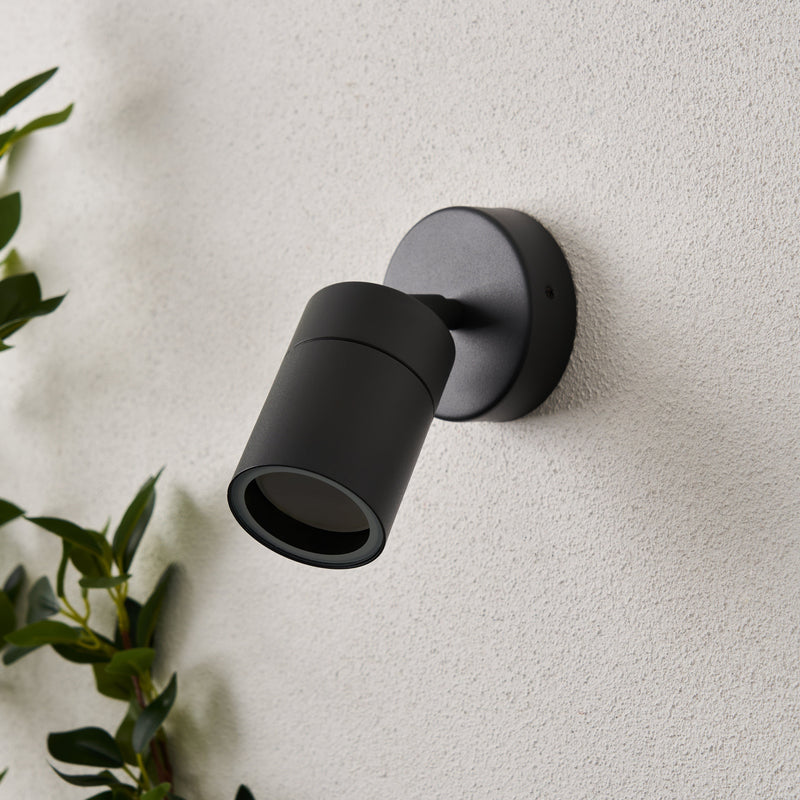 Forum Leto Adjustable Single GU10 Spotlight IP44 - Anthracite - ZN-26536-ANTH, Image 7 of 8