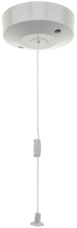 Deta 10A 2W Ceiling Pull Cord Switch - V1297, Image 1 of 1