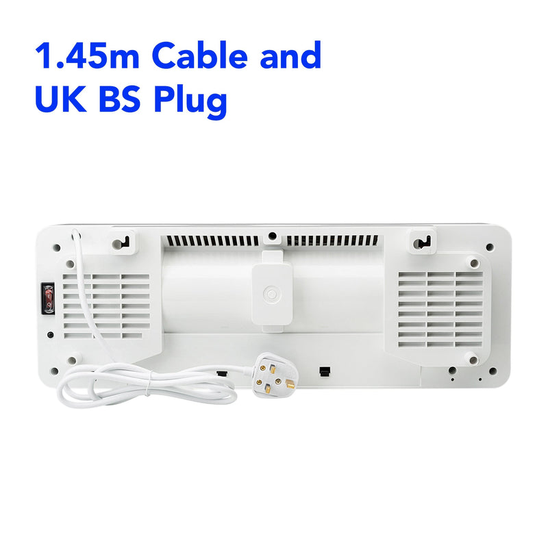 Devola 2kW Air Curtain White - DVSH20GW - Return Unit, Image 7 of 10